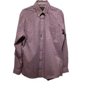 LAUREN RALPH LAUREN BUTTON DOWN LONG SLEEVE SHIRT